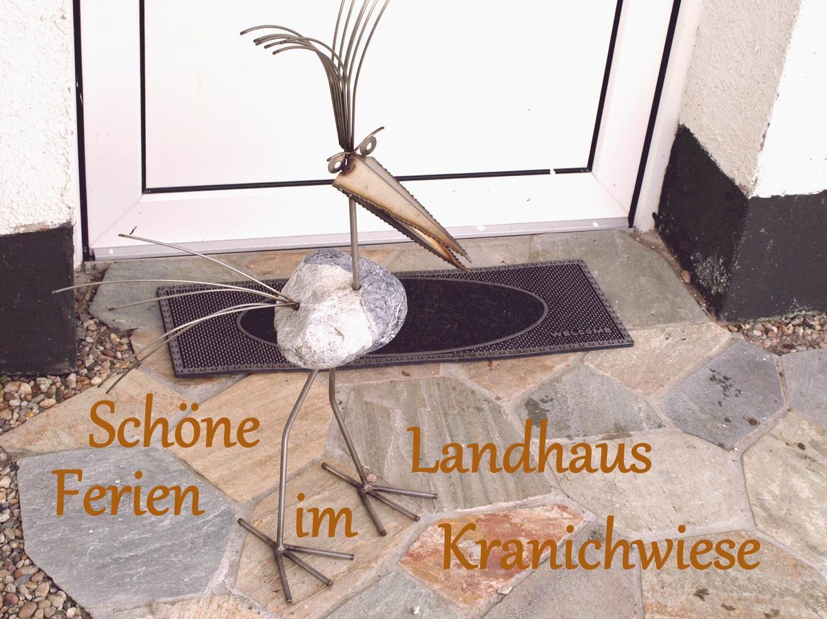 Landhaus Kranichwiese Göhren-Lebbin Esterno foto
